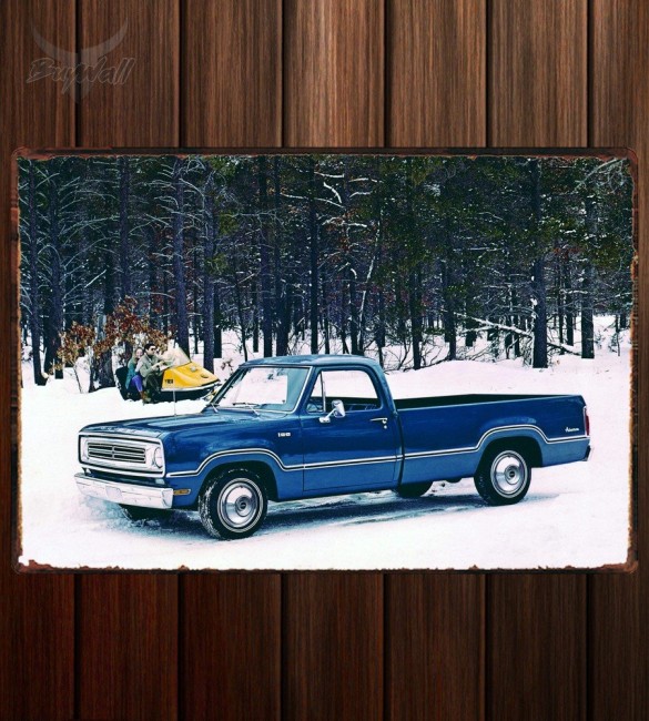 Металлическая табличка Dodge Adventurer Pickup Металлическая табличка Dodge Adventurer Pickup